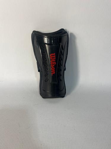 Used Wilson Wilson Blk Shin Guards Md Soccer Shin Guards 11834-s000011789