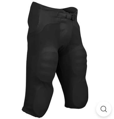 New Integrated Fb Pant Blk Yxs 11834-chpfpu19ybxs