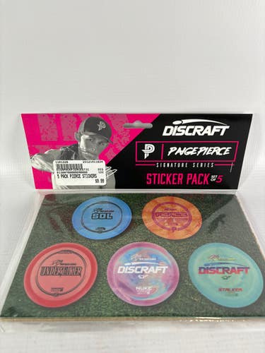New 5 Pack Pierce Stickers 11834-dis5packpiercestic