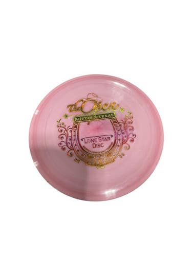 Used Lone Star Disc The Open Disc Golf Driver Pink 11834-s000036567