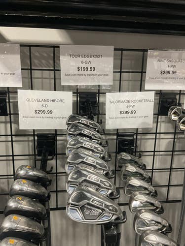 Used Tour Edge C521 Iron Set Mens Iron Set Rh 6i-gw Aw 11834-s000036726