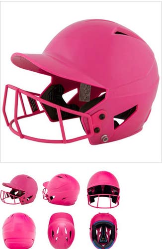 New Hx Rookies Optic Pink Lg Helmet Facemask 11834-chphxfpuops
