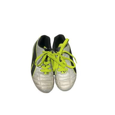 Used Puma Soccer Cleats Green Junior 01 11834-s000037215