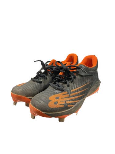 Used New Balance Orange Blk Bb Sb Cleats Black Junior 05 11834-s000037417