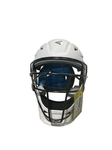 Used Easton Jen Schro Catcher Helmet Catchers Helmet W Mask White Lg 11834-s000040455