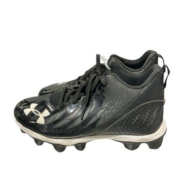 Used Under Armour Bb Cleat Bb Sb Cleats Black Junior 04.5 11834-s000040656