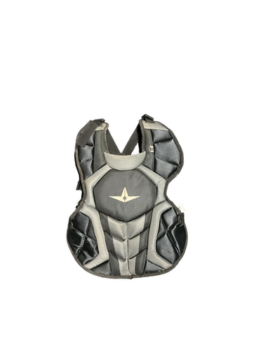Used All Star All Star Catcher Chest Guard Catchers Chest Protector Black Adult 11834-s000042077