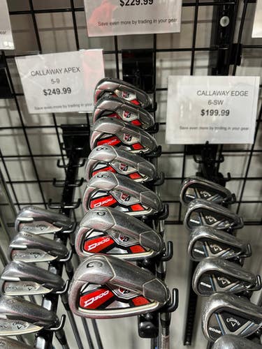 Used Wilson D300 Mens Iron Set Rh 5i-pw 11834-s000042092