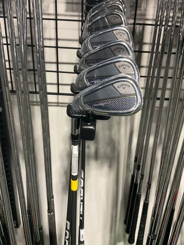 Used Callaway Paradym Mens Iron Set Lh 5i-gw Aw 11834-s000042279
