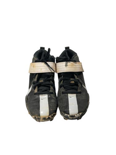 Used Nike Trout Velcro Bb Sb Cleats Black Junior 04 11834-s000042295