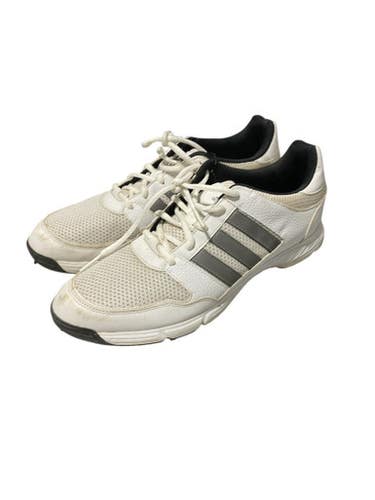 Used Adidas Mens Golf Shoes White Senior 11.5 11834-s000042640