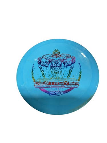 Used Innova Destroyer Driver Disc Golf Driver Royal Blue 11834-s000043253