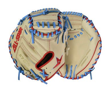 New All Star Rht 33in Youth S7 Elite Catchers Mitt 11834-astcm5000-ptf-rh-a