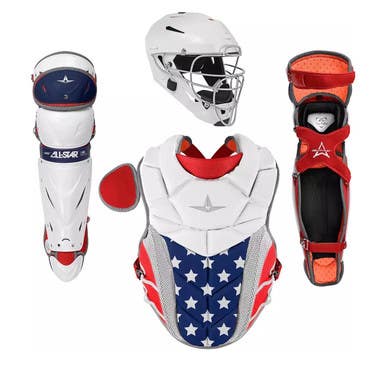 New All Star Usa Small Phx Fastpitch Catcher Gear 11834-astckw-phx-sm-usa