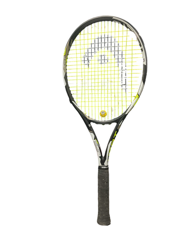 Used Head Heat Ig Adult Tennis Racquet Black 4 3 8" 11834-s000043982