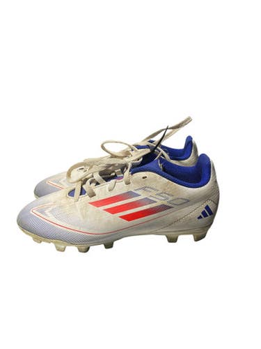 Used Adidas Soccer Cleats White Junior 02 11834-s000044912