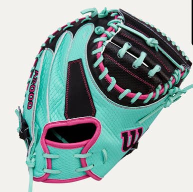 New A2000 Rht 33.5in Spring 2026 Seafoam Catchers Mitt 11834-wilwbw104142335