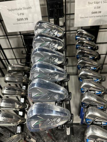 Used 12xblk 5i-pw Regular Flex Graphite Shaft Iron Sets 11834-s000025449