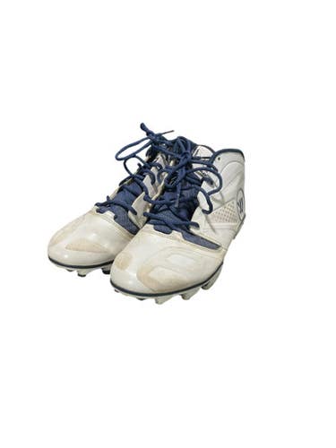 Used Warrior Lax Cleats Mens White Senior 10.5 11834-s000018179