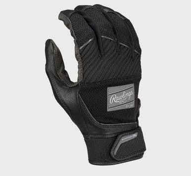 New Workhorse Black Batting Gloves 11834-rawwhokcfpbg-bk