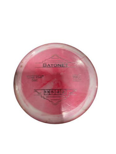 Used Lone Star Disc Bayonet Disc Golf Driver Pink 11834-s000032831