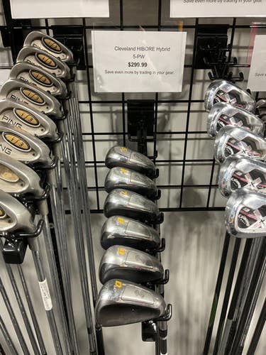 Used Cleveland Hibore Hybrid Mens Iron Set Rh 5i-pw 11834-s000033286