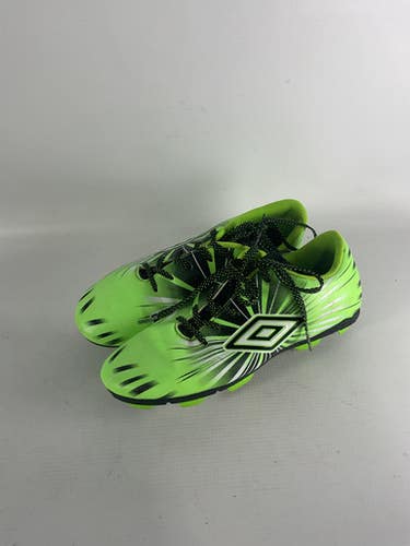 Used Umbro Soccer Cleats Green Junior 05 11834-s000031550