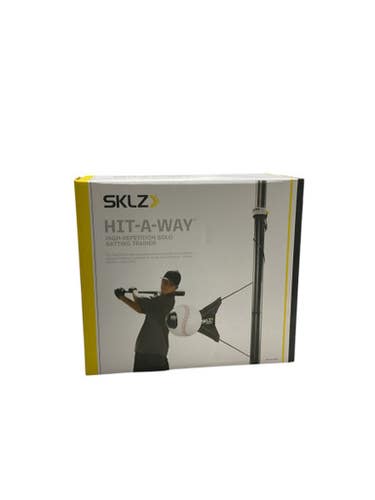 Used Sklz Hit A Way Batting Trainer Bb Sb Training Aid 11834-s000031926