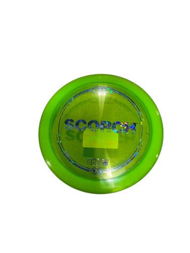 Used Discraft Scorch Disc Golf Driver Neon Green 11834-s000032078