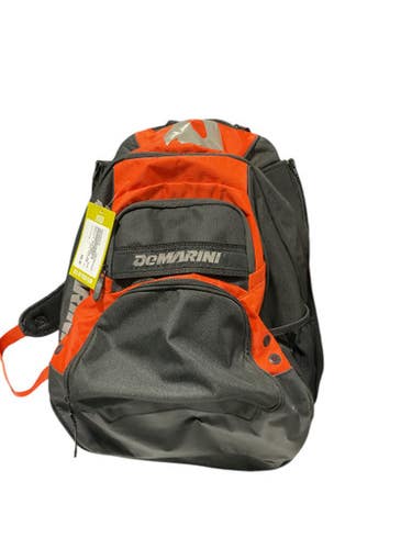 Used Demarini Blk Orange Bag Bb Sb Player Backpack Orange 11834-s000032235