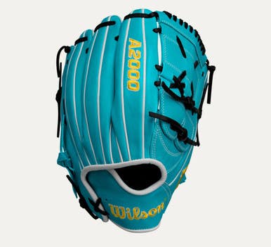 New 2025 A2000 Spring 12in Rht Teal Wht Glove 11834-wilwbw10255012