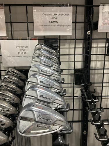 Used Cleveland Uhx Launcher Mens Iron Set Rh 4i-pw 11834-s000032462