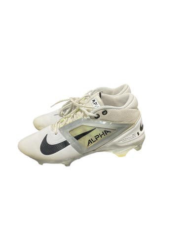 Used Nike Adult Fb Cleats White Senior 9.5 11834-s000032642