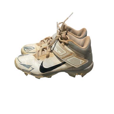 Used Nike Trout Bb Sb Cleats Grey Junior 02 11834-s000039984