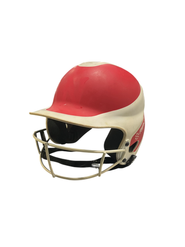Used Rip-it Batting Helmet Batting Helmet W Mask Red S M 11834-s000045586
