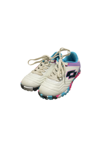 Used Lotto Soccer Indoor Shoes White Youth 12.0 11834-s000045625