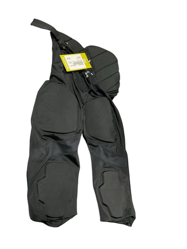 Used Under Armour Youth Fb Integrated Pants Black Lg 11834-s000046082