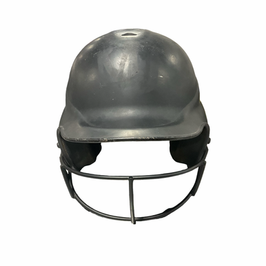 Used Rip-it 6.5-7.5 Black Helmet Batting Helmet W Mask Black One Size 11834-s000051529