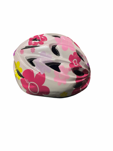 Used Pink Floral Helmet Bike Helmet Pink One Size 11834-s000051557