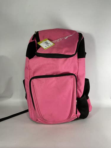 Used Rawlings Pink Bat Backpack Bb Sb Player Backpack Pink 11834-s000026623