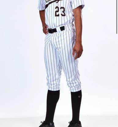 Used Evoshield Pinstripe Bb Sb Pant Mens White Sm 11834-s000027526