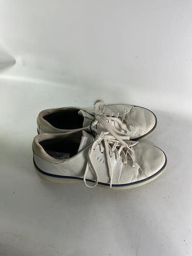 Used Ecco Mens Golf Shoes White Senior 9.5 11834-s000027769