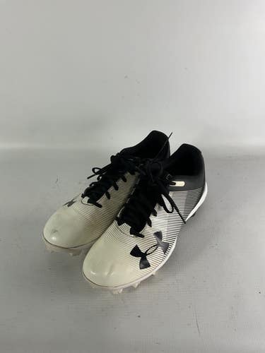 Used Under Armour Adult Fb Cleats White Senior 6 11834-s000028159