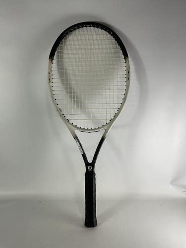 Used Wilson Hammer 6.2 Adult Tennis Racquet Grey 4 5 8" 11834-s000030588