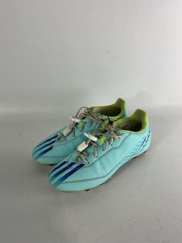 Used Adidas Soccer Cleats Carolina Blue Junior 03 11834-s000030622