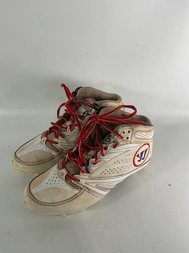 Used Warrior Lax Cleats Mens White Senior 6.5 11834-s000029587