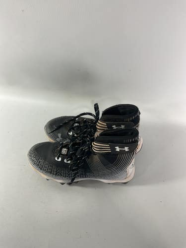 Used Under Armour Jr Fb Cleats Black Junior 04 11834-s000029497