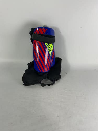 Used Adidas Soccer Shin Guards Junior Royal Blue Md 11834-s000029958