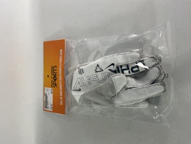 Used Nike Alpha Fb Gloves White Lg 11834-s000030340