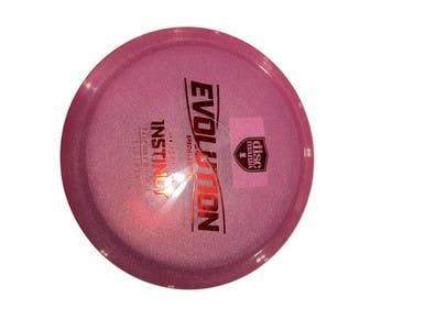 Used Discmania Evolution Instinct Driver Disc Golf Driver Pink 11834-s000035126